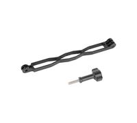 Bras d'extension en alliage d'aluminium pour support d'appareil photo, interfaces à 2 broches, parfait pour la moto, l'équitation, l'aventure, les secousses d'extension de caméra