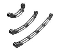 Bras d'extension multifonction en aluminium pour casque d'appareil photo offrant une compatibilité facile avec différents appareils photo et accessoires. Bâton en aluminium