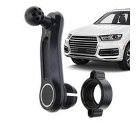 Bras d'extension pour support de téléphone de voiture - Adaptateur d'extension de rotule de 17 mm - Accessoire universel pour téléphone de voiture - Bras flexible pour grille d'aération, supports GPS