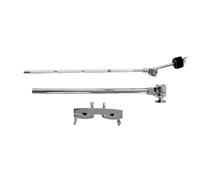 Bras d'extension professionnel pour cymbales de batterie - Positionnement réglable pour cymbales - Installation rapide - Avec support de serrage