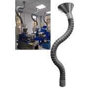 Bras d'extraction de fumée composite en alliage d'aluminium/PVC