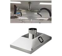 Bras d'extraction de fumée en acier inoxydable