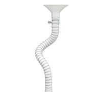Bras d'extraction de fumée réglable pour soudure, flexible d'évacuation de fumée pour évacuer la fumée, 7,5 cm-220 cm