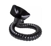 Bras d'extraction de fumées flexible, tuyau articulé industriel for extraction des fumées de soudage, brasage et ventilation d'atelier(Dia7.5cm,L80cm)