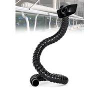 Bras d'extraction de fumées réglable et Rotatif avec Capot Silencieux pour Soudure, Noir Laiteux, Plusieurs Tailles (Noir, 1,97 po - 180 cm / 70,87 po)