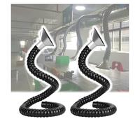 Bras d'extraction de fumées, Tuyau Flexible de 1 m (3,3 pi) - Extracteur d'air réglable de 68 mm (2,7 po) pour Les fumées de soudage, Le CVC, Le Travail du Bois et Les Applications en labora