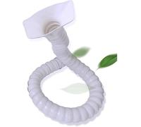 Bras d'extraction industriel flexible avec joints tournants universels | For stations de soudage, positionnement mains libres(White,5 x 120cm/2 x47.2")