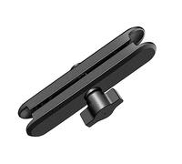 Bras double en alliage d'aluminium de 15 cm pour base de montage de 2,5 cm léger et support de téléphone de moto