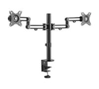 Bras double lcd 13-27 pouces articule