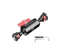 Bras en aluminium de 1/4" pour caméra d'action - Photo en direct - Photographie à la main étrange - Accessoires de lumière LED - Support en aluminium mélangé