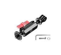 Bras en aluminium de 1/4" pour caméra d'action - Photo en direct - Photographie à la main étrange - Accessoires de lumière LED - Support en aluminium mélangé