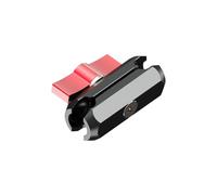 Bras en aluminium de 1/4" pour caméra d'action - Photo en direct - Photographie à la main étrange - Accessoires de lumière LED - Support en aluminium mélangé