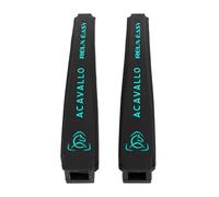 Bras en silicone pour étriers Acavallo Rel-x Easy Noir TU