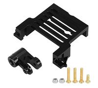 Bras et ensemble de Base de mécanisme de direction en alliage d'aluminium, mise à niveau Durable pour voiture Traxxas X Maxx RC (Black)
