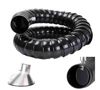 Bras extracteur de vapeur de soudure réglable de 6 m avec capot de 100 mm - Système efficace d'élimination des fumées pour assemblage électronique et applications Worhop, parfait pour la soudure et le