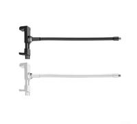 Bras flexible en col de cygne, clip de support de téléphone en métal de 50,7 cm, adaptateur de filetage de 10,2 cm, support réglable à 360 ° pour trépied léger, diffusion en direct, photographie et