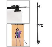 Bras Girafe Trépied Eclairage Boom Arm Pied Girafe avec Double Pinces pour Flash Réflecteur Studio Photo Vidéo