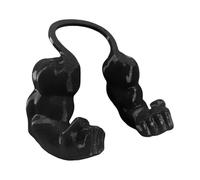 Bras humain pour chats - 17 x 15,6 cm - Mini jouet de blague avec design réaliste | Mains musclées pour collier de chat | Accessoire interactif pour animal de compagnie | Décoration amusante pour