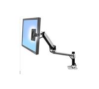 Ergotron – Support de bureau ErgoXS LX – Bras pour moniteur en aluminium