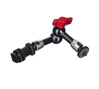 Bras magique articulé réglable de 1,2 cm avec filetage de 5,3 cm pour moniteurs et lumières LED