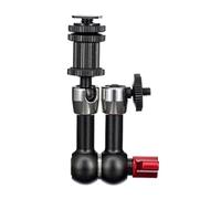 Bras magique articulé réglable en acier inoxydable de 2,2 cm pour accessoire d'appareil photo flexible
