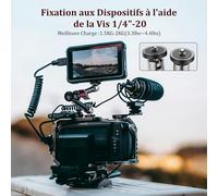 Bras Magique Avec Vis De 6,35 Mm, Bras Articulé Réglable De 24,9 Cm Compatible Avec Cage Smallrig, Support De Flash/Lumière Led/Microphone/Moniteur Lcd[Z3019]