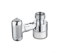 Bras mécanique réglable à quatre vitesses pour robinet d'eau avec bec étendu et capacité de rinçage efficace des éclaboussures (1 pièce)