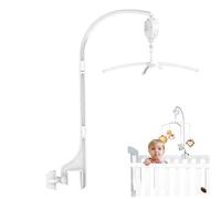 Bras Mobile pour lit bébé de 0 à 3 ans, 3 pièces/ensemble Mobile pour bébé de 24 pouces avec boîte à musique mécanique, berceau rotatif 360 degrés