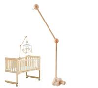 Bras Mobile pour Lit Bébé Support pour Hochet en Bois Berceau