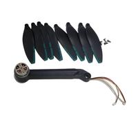 Bras Moteur arrière S159 avec Moteur et 8 hélices for Drone RC Quadcopter, pièces de Rechange