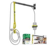 Bras Mural de Protection Barkan pour câble de Voiture Electrique de 80 cm, Garantie de 5 Ans, revêtement en Zinc résistant aux intempéries pour Usage intérieur et extérieur, véhicule, PHEV, EV