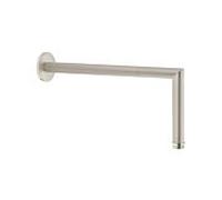 Vitra mural Origin A4263134 saillie 335mm, pour pommeau de douche, angle 90 degrés, nickel brossé