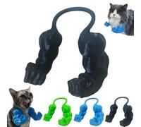 Bras musclé de Chat imprimé en 3D Bras musclé avec Cou de Chat pour Jeu de rôle de Super-héros (Noir)