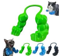 Bras musclé de Chat imprimé en 3D Bras musclé avec Cou de Chat pour Jeu de rôle de Super-héros (Vert)
