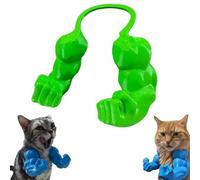 Bras musclés créatifs pour Chat, imprimés en 3D, Bras musclés pour Chat, Accessoires Amusants pour Animaux, pour, pour fête d'anniversaire de Chaton (Vert)