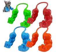 Bras Musclés for Chats, Bras Musclés Créatifs for Chats, Bras De Cou De Chat Géant Et Fort, Imprimé en 3D, Costume De Chat d'halloween, Chaton Drôle, Super-Héros, Accessoires De Cosplay(MIX-4PCS)