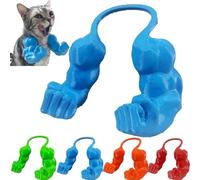 Bras Musclés for Chats, Bras Musclés Créatifs for Chats, Bras De Cou De Chat Géant Et Fort, Imprimé en 3D, Costume De Chat d'halloween, Chaton Drôle, Super-Héros, Accessoires De Cosplay(Blue*1)