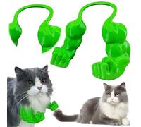 Bras musclés pour chat imprimés en 3D | Bras musclés pour le cou | Costume de super-héros Hulk amusant pour chats | Accessoires de fête d'anniversaire pour chatons, déguisements d'Halloween et cosplay