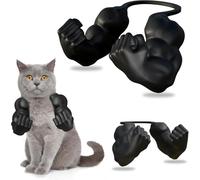 Bras musclés pour chat imprimés en 3D | Bras musclés pour le cou | Costume de super-héros Hulk amusant pour chats | Accessoires de fête d'anniversaire pour chatons, déguisements d'Halloween et cosplay