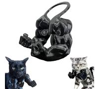 Bras musculaire créatif pour chat, imprimé 3D, accessoire de costume d'Halloween, bras musculaires amusants pour chats, chats avec bras musculaires pour chaton, fournitures de fête d'anniversaire