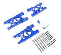 Bras oscillant amélioré pour voiture Arrma 1 8 4S RC Desert Short Course Truck en métal léger 238 g Suspension améliorée Rouge titane performance tout-terrain (bleu)