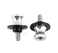 Bras oscillants, 2 pièces 6/8/10 mm Moto CNC Béquille arrière Fourche Bobines de bras 8mm argent