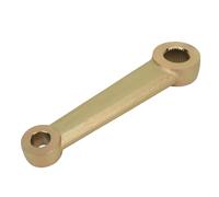 Bras Pitman de boîte de direction, liaison de direction robuste, contrôle précis de remplacement pour le modèle A Crown Victoria, avec doubles trous coniques pour Vega Hot Rod Rat (Colorée)