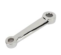 Bras Pitman de boîte de direction, liaison de direction robuste, remplacement de contrôle précis pour le modèle A Crown Victoria, longueur de 7 3/4 pouces avec diamètre de (Galvanoplastie polie)