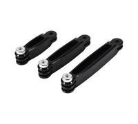Bras pivotant extensible réglable pour caméras d'action, support de bras universel à articulation droite avec matériau ABS durable et vis de