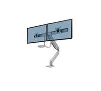 Fellowes eppa - kit de montage - pour 2 moniteurs - argent, ral 9023