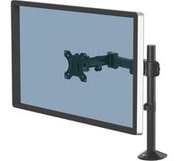 Bras Porte-Écran Reflex Simple Pour 1 Écran Jusqu'À 27"", Hauteur Et Profondeur Ajustables, Norme Vesa