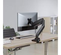 Bras porte écran simple Swing Fellowes noir