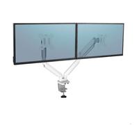 Bras porte-écrans Fellowes - Bras articulé double ajustable Blanc - 8056301