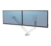 Bras porte-écrans Fellowes - Bras articulé double ajustable Blanc - 8056301